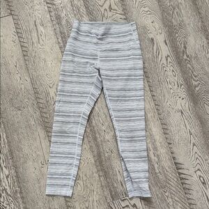 lululemon athletica Gray Patterned Leggings